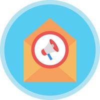 Email Marketing Vector Icon Design