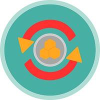 Cell Reprogramming Vector Icon Design