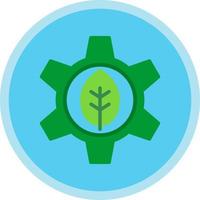 Ecological Integration Vector Icon Design