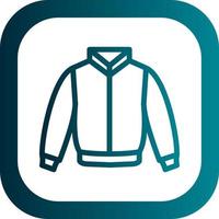 Varsity Jacket Vector Icon Design