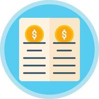 Balance Sheet Vector Icon Design