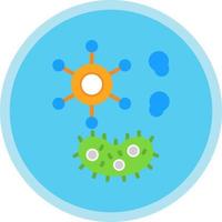 Bacteria And Virus Vector Icon Design