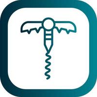 Corkscrew Vector Icon Design