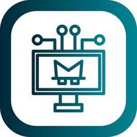 Cyber Crime Vector Icon Design