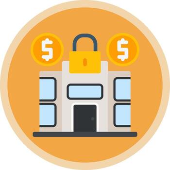 Fixed Asset Vector Icon Design