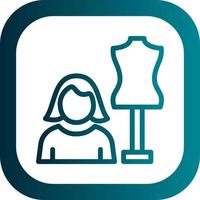 Fashion Designer Vector Icon Design