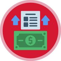 Invoice Factoring Vector Icon Design