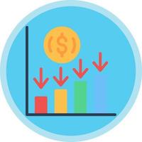 Average Dollar Sale Vector Icon Design