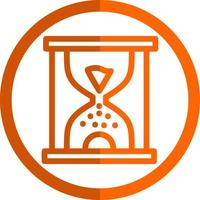 Hourglass Vector Icon Design