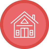 House Sitting Vector Icon Design