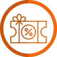 Voucher Vector Icon Design