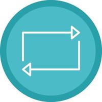 Loop Vector Icon Design