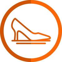 High Heel Vector Icon Design