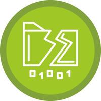 Data Loss Vector Icon Design