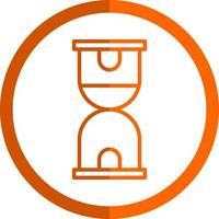 Hourglass Vector Icon Design