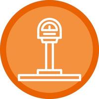 Parking Meter Vector Icon Design