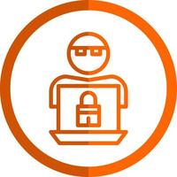 Cyber Attack Vector Icon Design