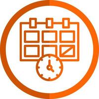 Deadline Vector Icon Design