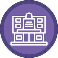 Shopping Mall Vector Icon Design