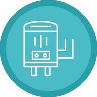 Water Boiler Vector Icon Design