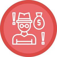 Robbery Vector Icon Design