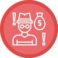 Robbery Vector Icon Design