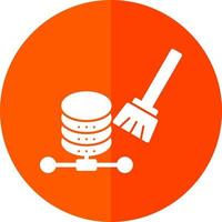 Data Cleansing Vector Icon Design
