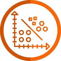 Cluster Analysis Vector Icon Design