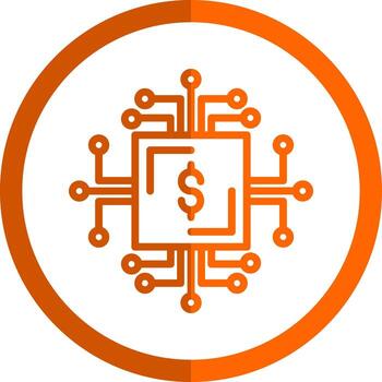 Data Concurrency Vector Icon Design