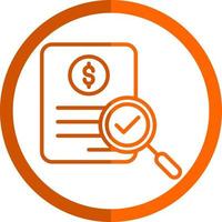 Audit Vector Icon Design