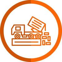 Landfill Vector Icon Design