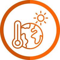 Global Warming Vector Icon Design