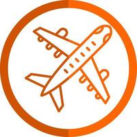 Plane Vector Icon Design