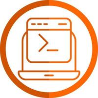 Command Line Vector Icon Design