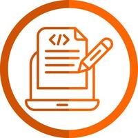 Programming Notes Vector Icon Design