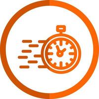 Fast Time Vector Icon Design