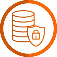 Data Security Vector Icon Design