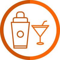 Cocktail Shaker Vector Icon Design