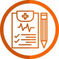 Diagnosis Vector Icon Design