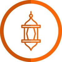 Arabian Lantern Vector Icon Design