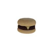 hamburguesa 3d icono