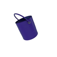 peindre seau 3d icône png