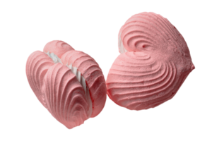 Pink desserts isolated on a transparent background png