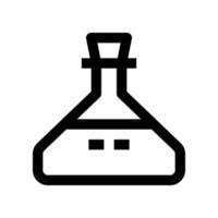 flask icon for your website, mobile, presentation, and logo design. vector