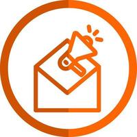 Email Marketing Vector Icon Design