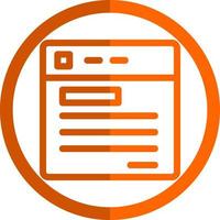 Website Ux Vector Icon Design