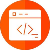 Web Programming Vector Icon Design