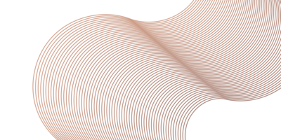 lignes d'onde dégradé multicolore dynamique fluide isolé sur fond transparent png