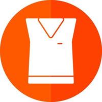 diseño de icono de vector de camisa sin mangas