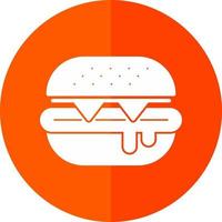 diseño de icono de vector de hamburguesa